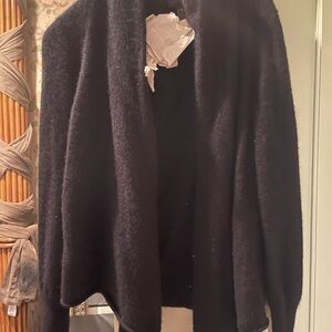 Chic Black Women's Cardigan